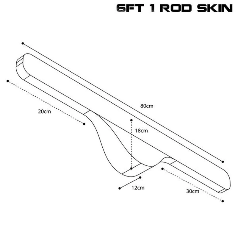 Nash Scope Ops Soft Protect Rod Skins 1 Rod